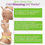 Cellulite Cold Slimming Gel with Caffeine and Green Tea Extract