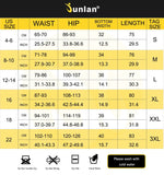 Junlan Women Neoprene Workout Pants Body